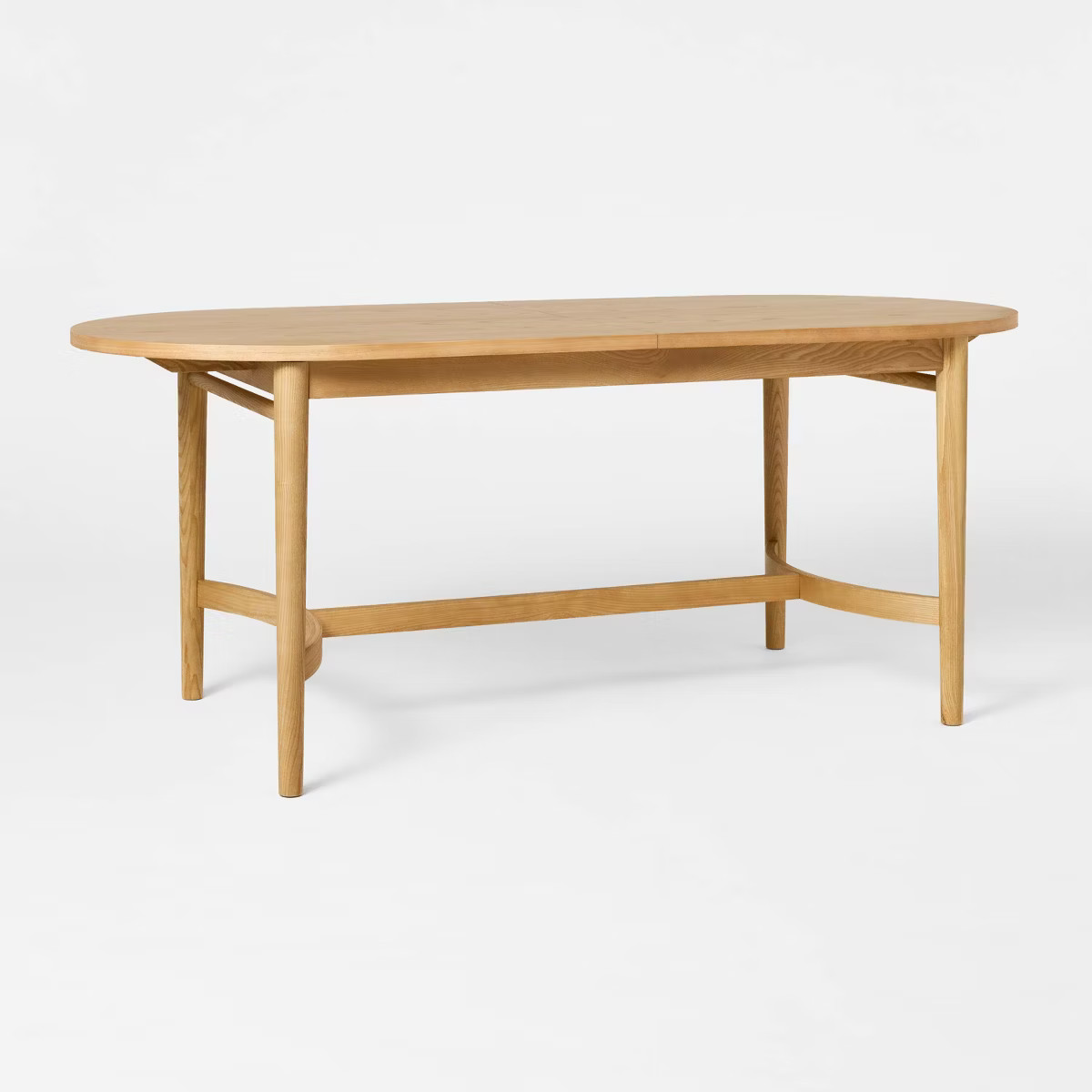Cardamine Racetrack Dining Table Natural Wood - Threshold™ designed with Studio McGee | Target
