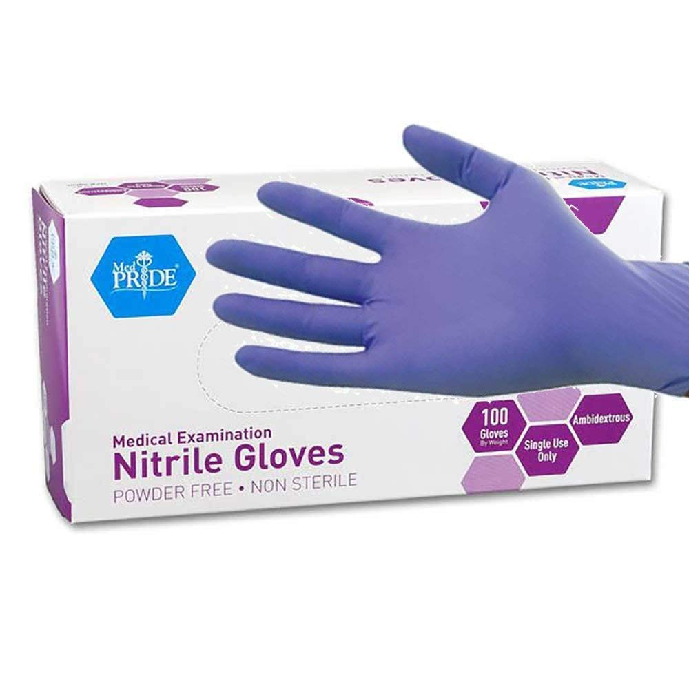 MedPride Powder-Free Nitrile Exam Gloves (Small (Pack of 100)) | Amazon (US)