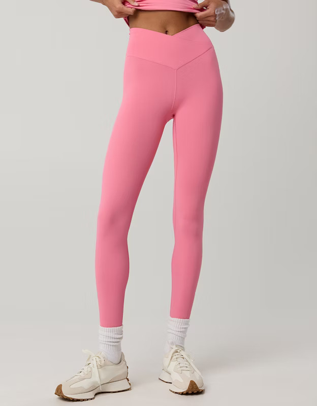 OFFLINE By Aerie Real Me High Waisted Crossover Legging | Aerie