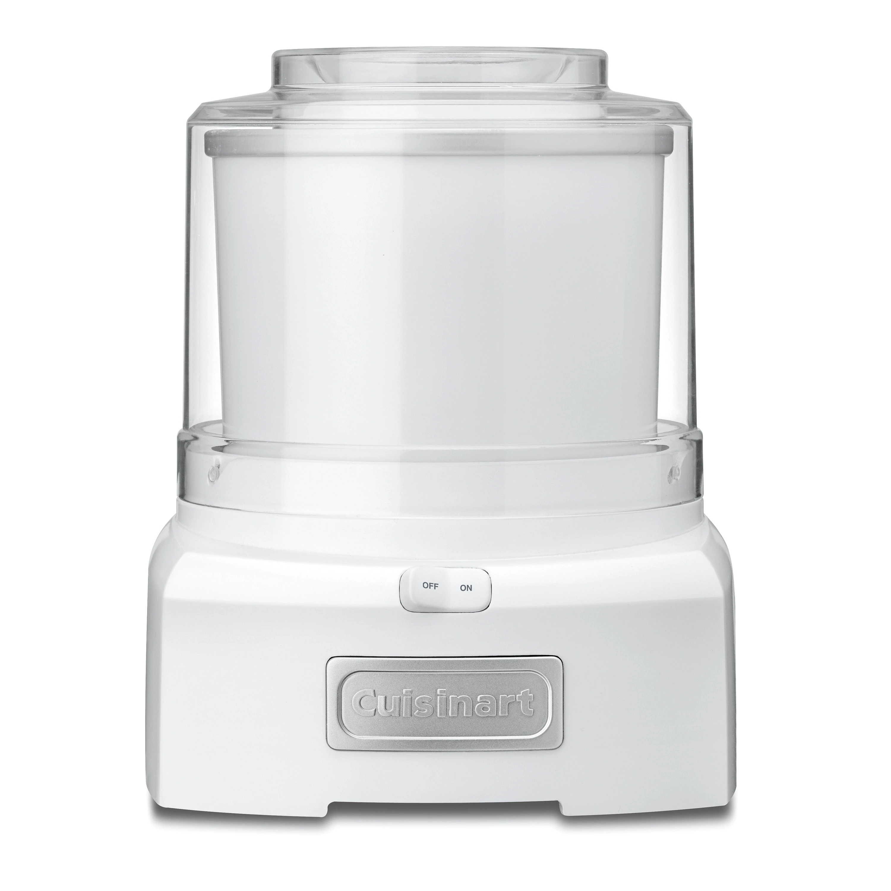 Cuisinart 1.5-Quart Electric Ice Cream Maker (Makes:, Sorbet, Frozen Yogurt,) in White | ICE-21P1 | Lowe's