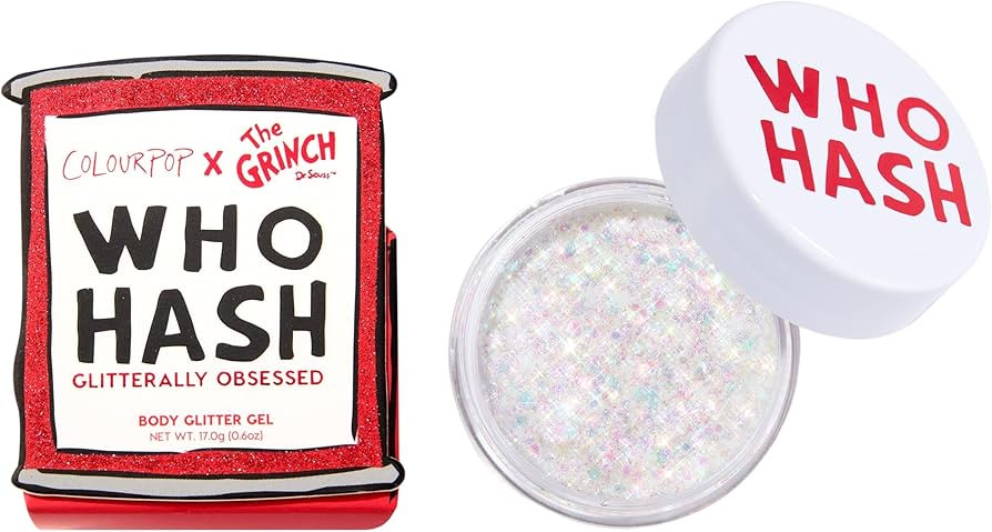 ColourPop x The Grinch Who-Hash Gliterally Obsessed Iridescent Body Glitter Gel - Limited Edition... | Amazon (US)