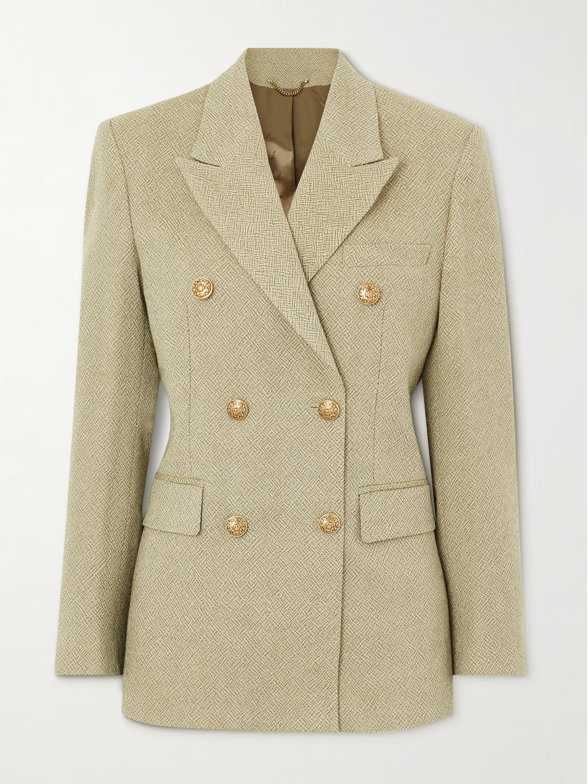 Journey double-breasted wool-jacquard blazer | NET-A-PORTER (UK & EU)