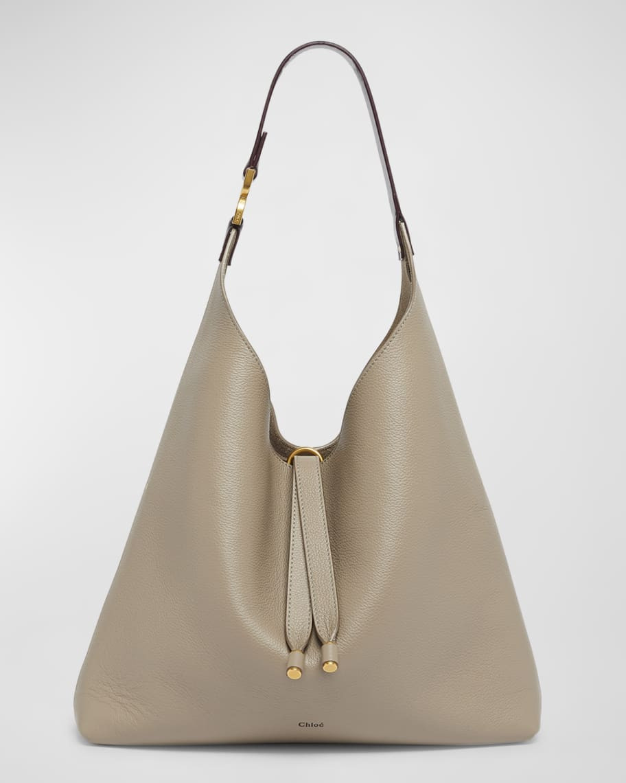 Chloe Marcie Hobo Bag in Grained Leather | Neiman Marcus