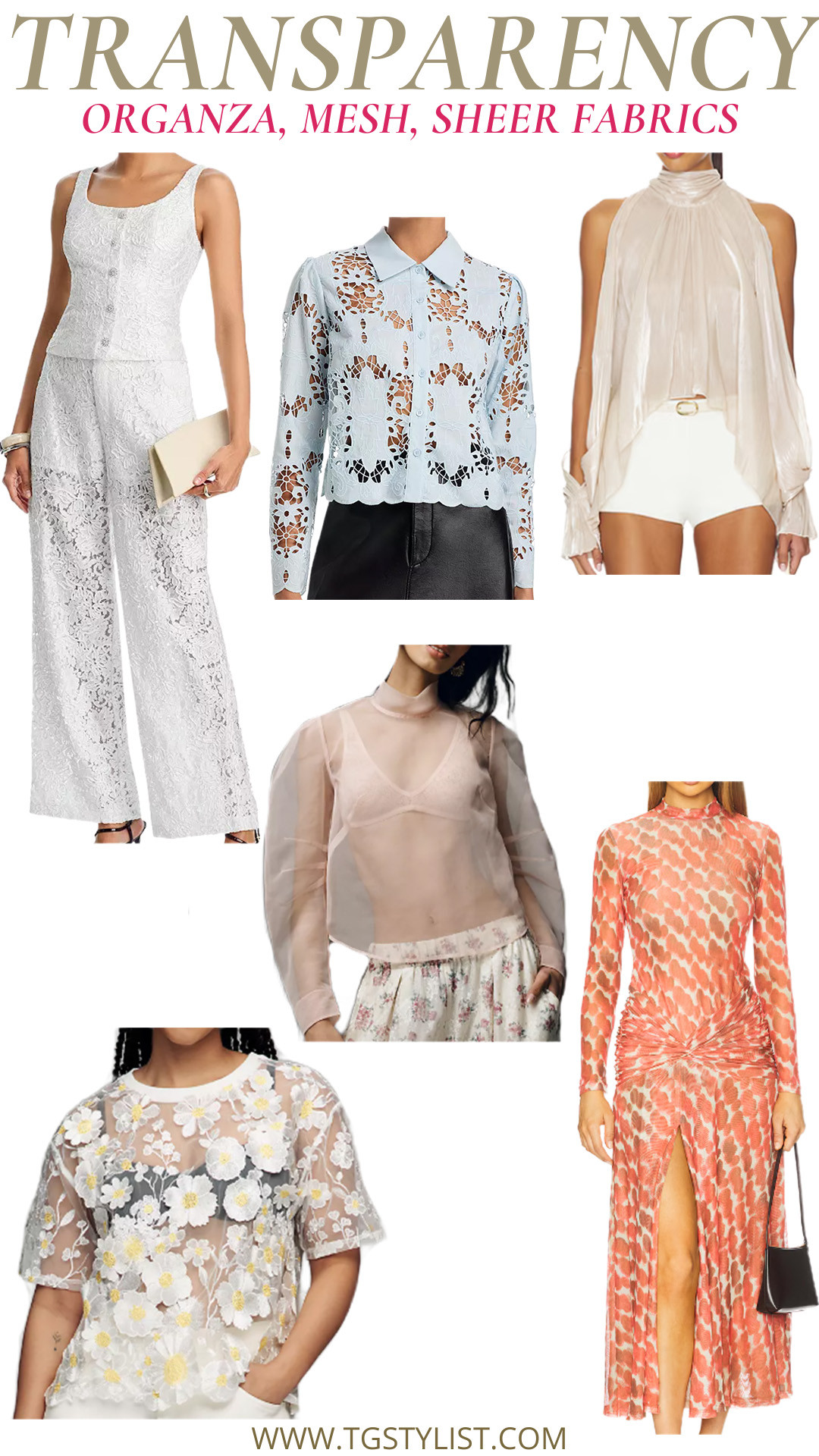 2026 Spring Lookbook - Transparency 

 