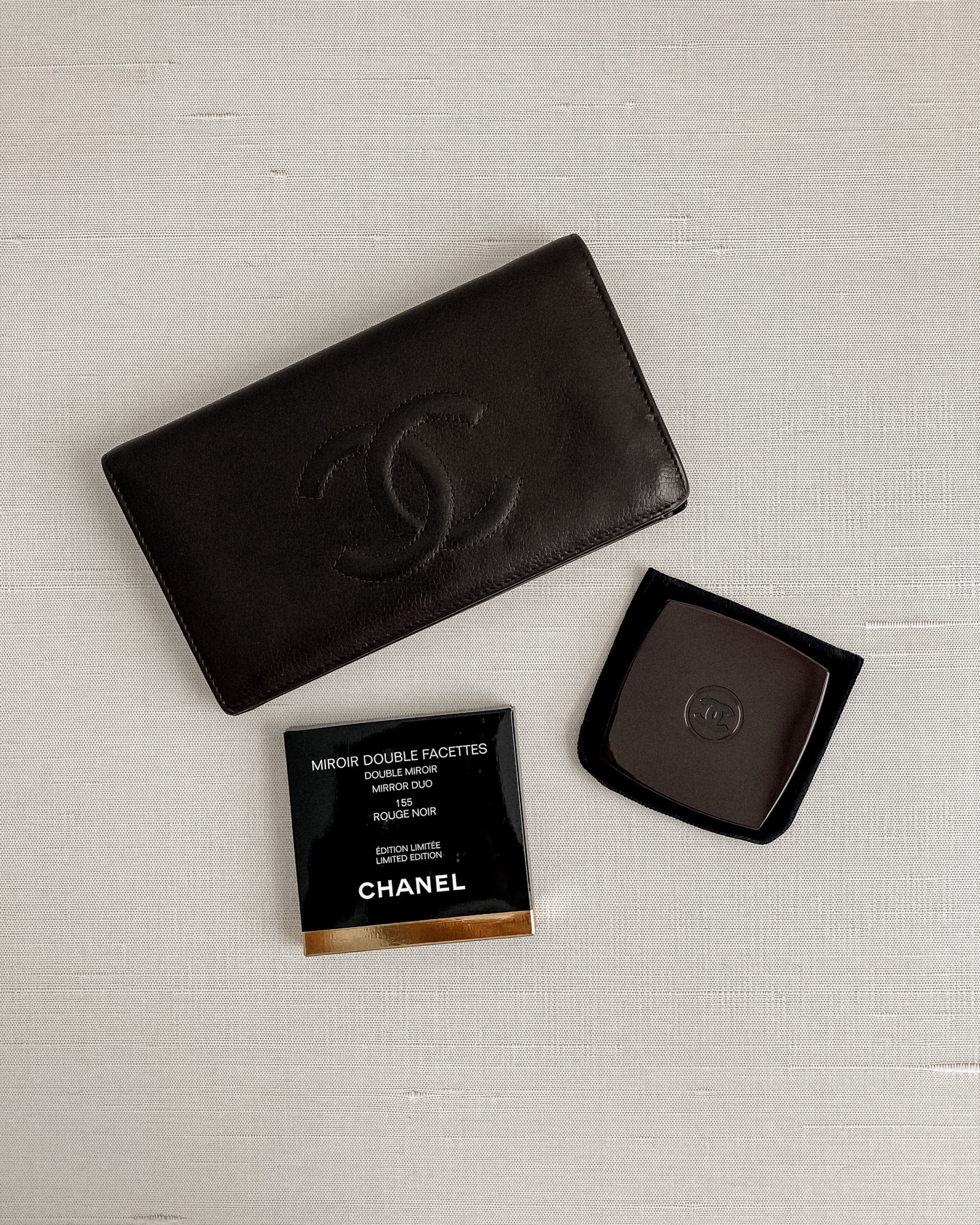 แท้💯 กระจก Chanel Miroir Double Facettes Double Mirror Duo mirror