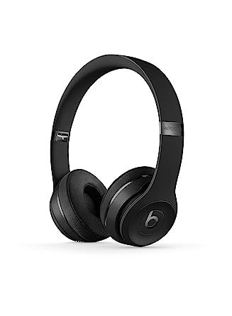 Beats Solo3 Wireless On-Ear Headphones - Matte Black | Amazon (US)