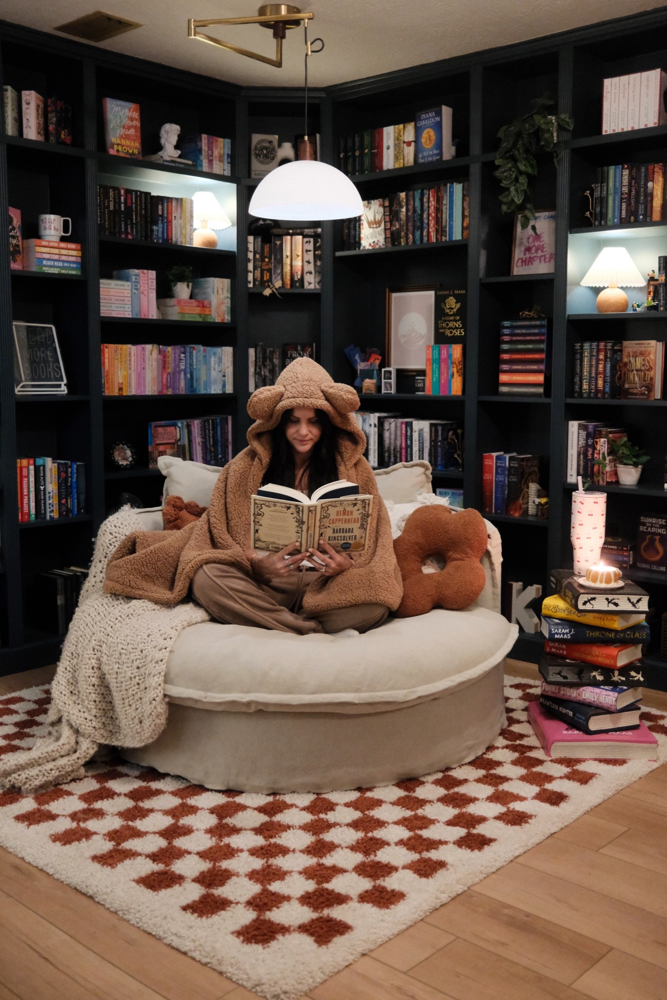 The coziest hood blanket ✨📚 #booktok #bookish #readingnook 

#LTKGiftGuide #LTKHome #LTKSeasonal