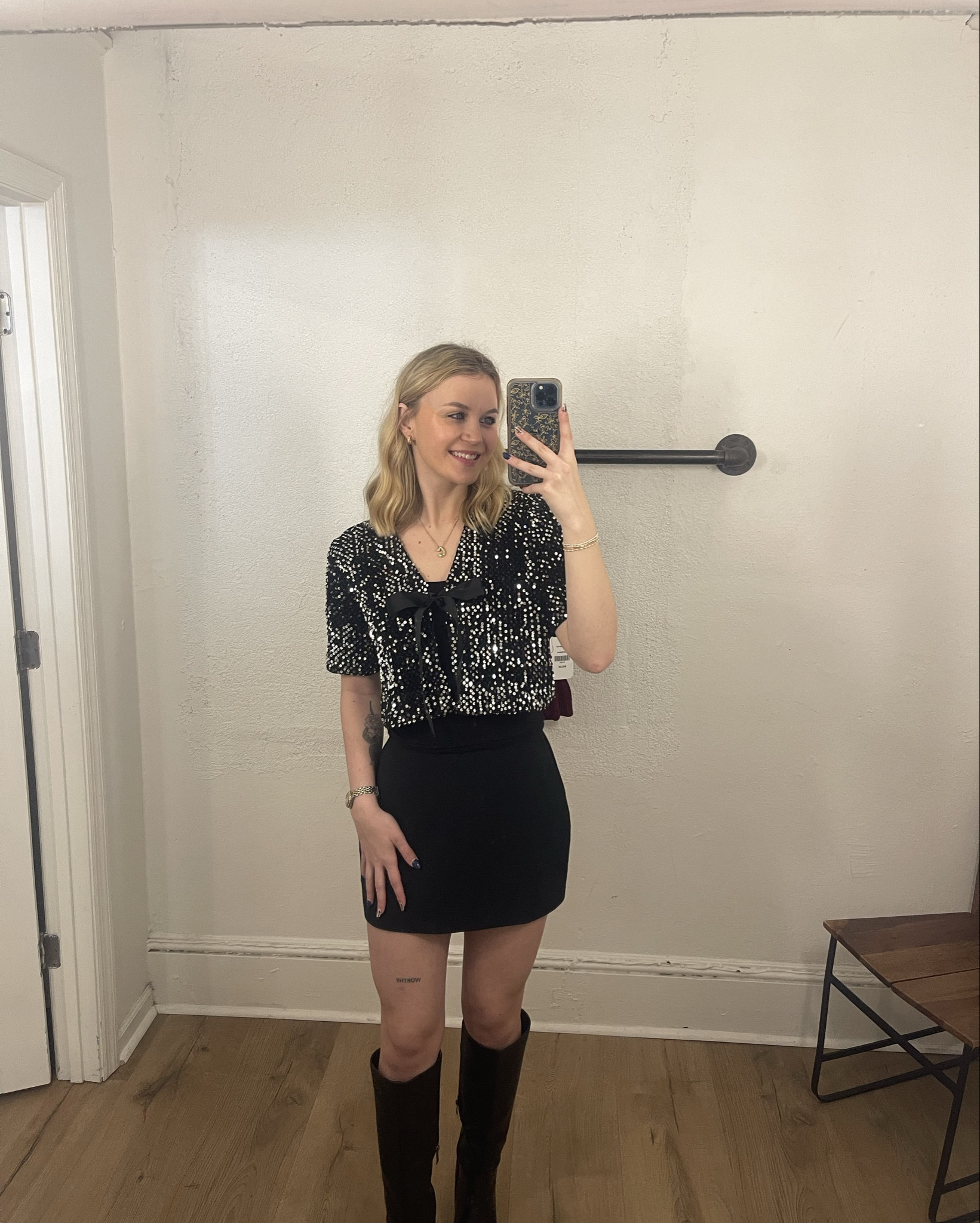 cute new year’s outfit inspo i wore to work✨🖤🥂

#LTKHoliday #LTKFindsUnder50 #LTKootd