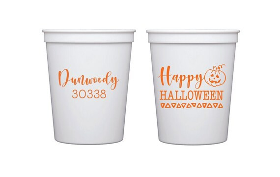 Halloween cups Halloween favor Trick or treating cups | Etsy | Etsy (US)