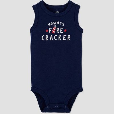 Baby Firecracker Bodysuit - Just One You® made by carter's Navy 6M | Target