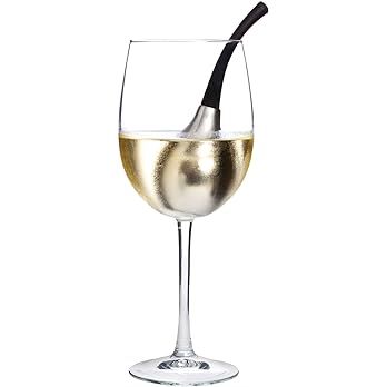 Wine Glass Chillers, Set of Two with Case | Amazon (US)