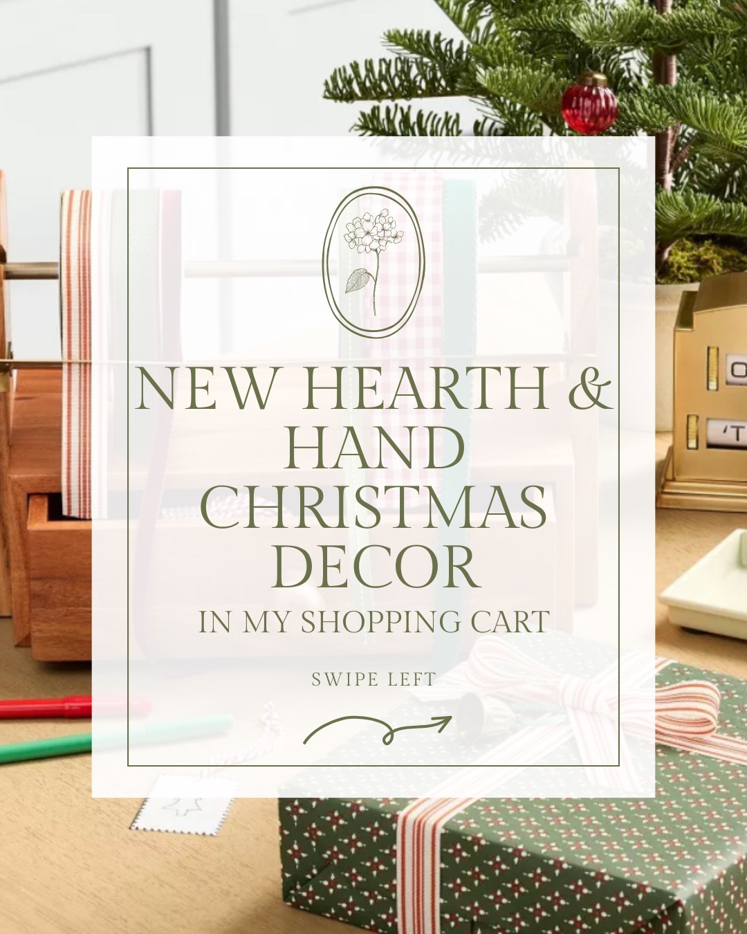 New Hearth & Hand Christmas decor in my shopping cart. 

#LTKSeasonal #LTKHome #LTKFindsUnder50