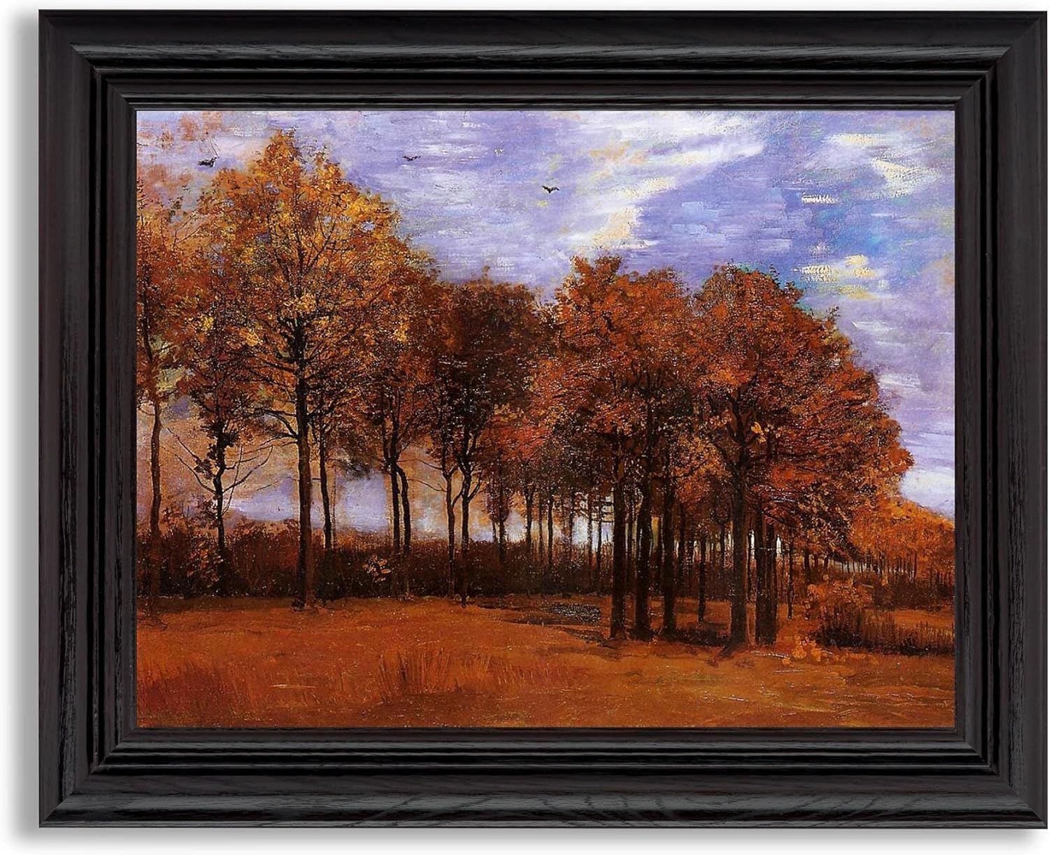 Autumn Landscape by Vincent Van Gogh Framed Print Poster Wall Art Decor | Fine Artwork Painting R... | Amazon (US)