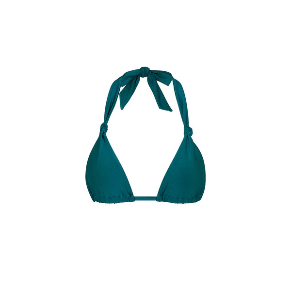 Soft Knot Halter Bikini Top - Laguna Haze | Kulani Kinis US