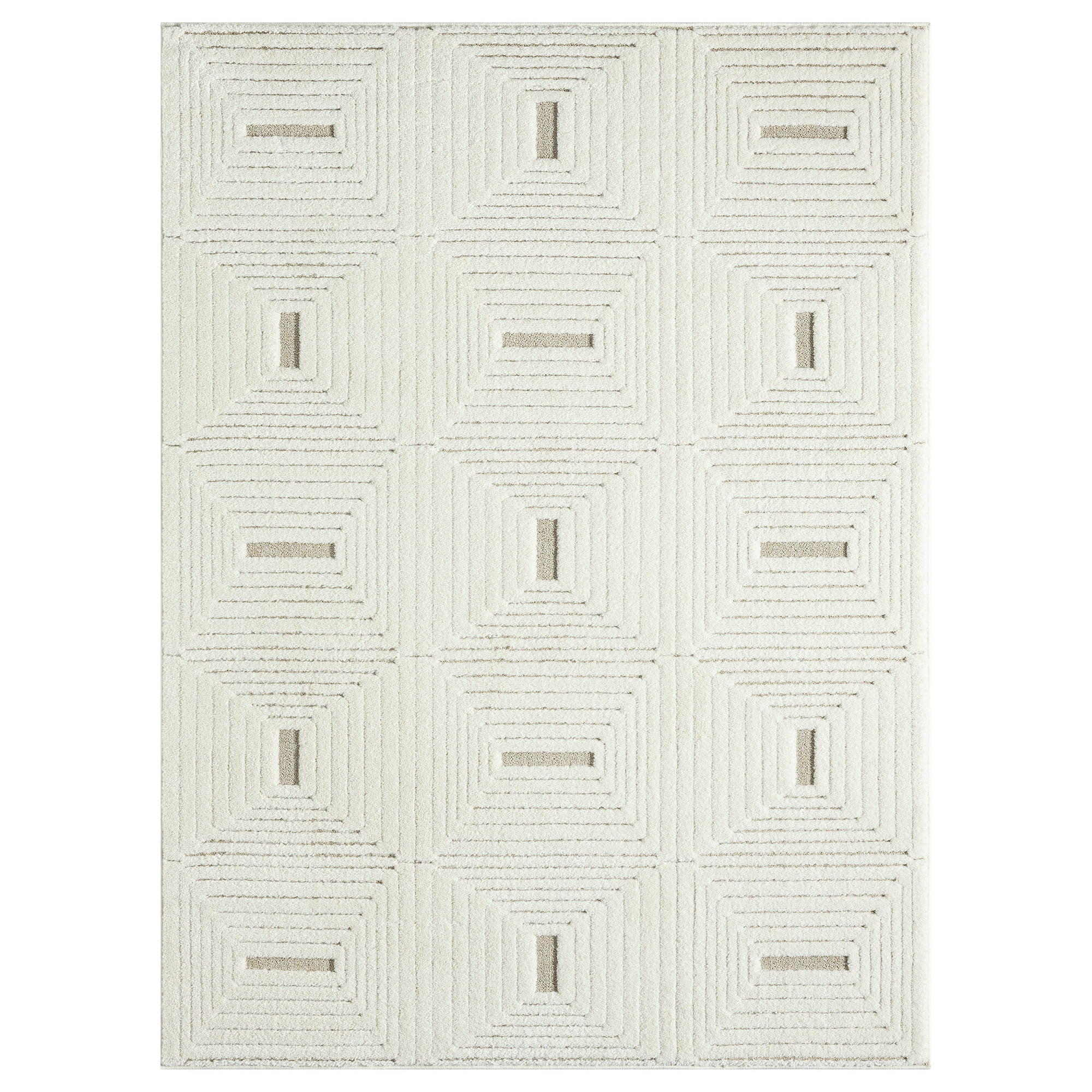 Better Homes & Gardens Squares Rug, 5' x 7' | Walmart (US)