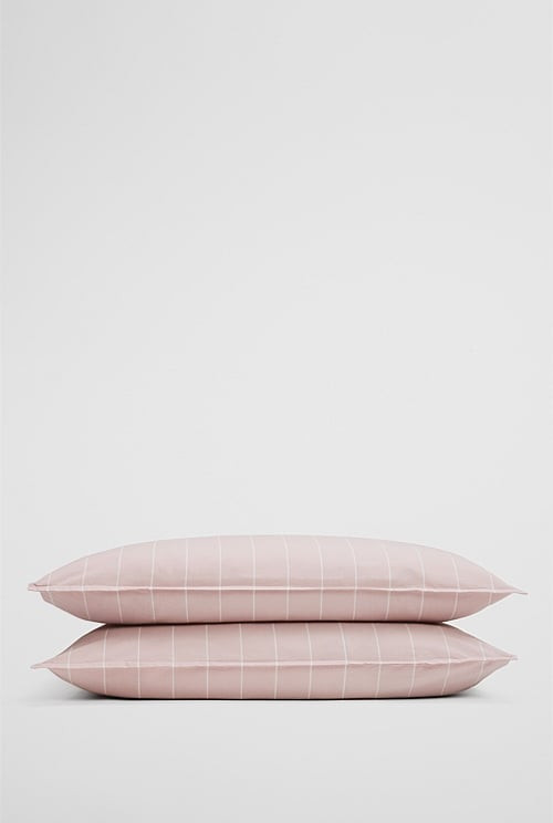 Brae Australian Cotton Stripe Standard Pillowcase Pair | Country Road