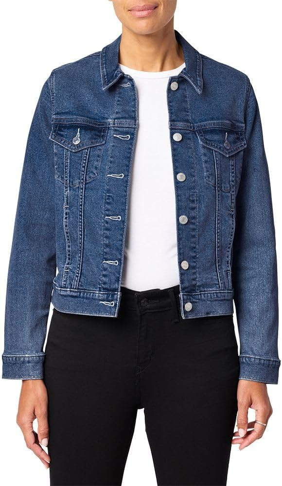 Levi Strauss Signature Gold Women's Original Trucker Jacket Stretch Denim (Standard and Plus) | Amazon (US)