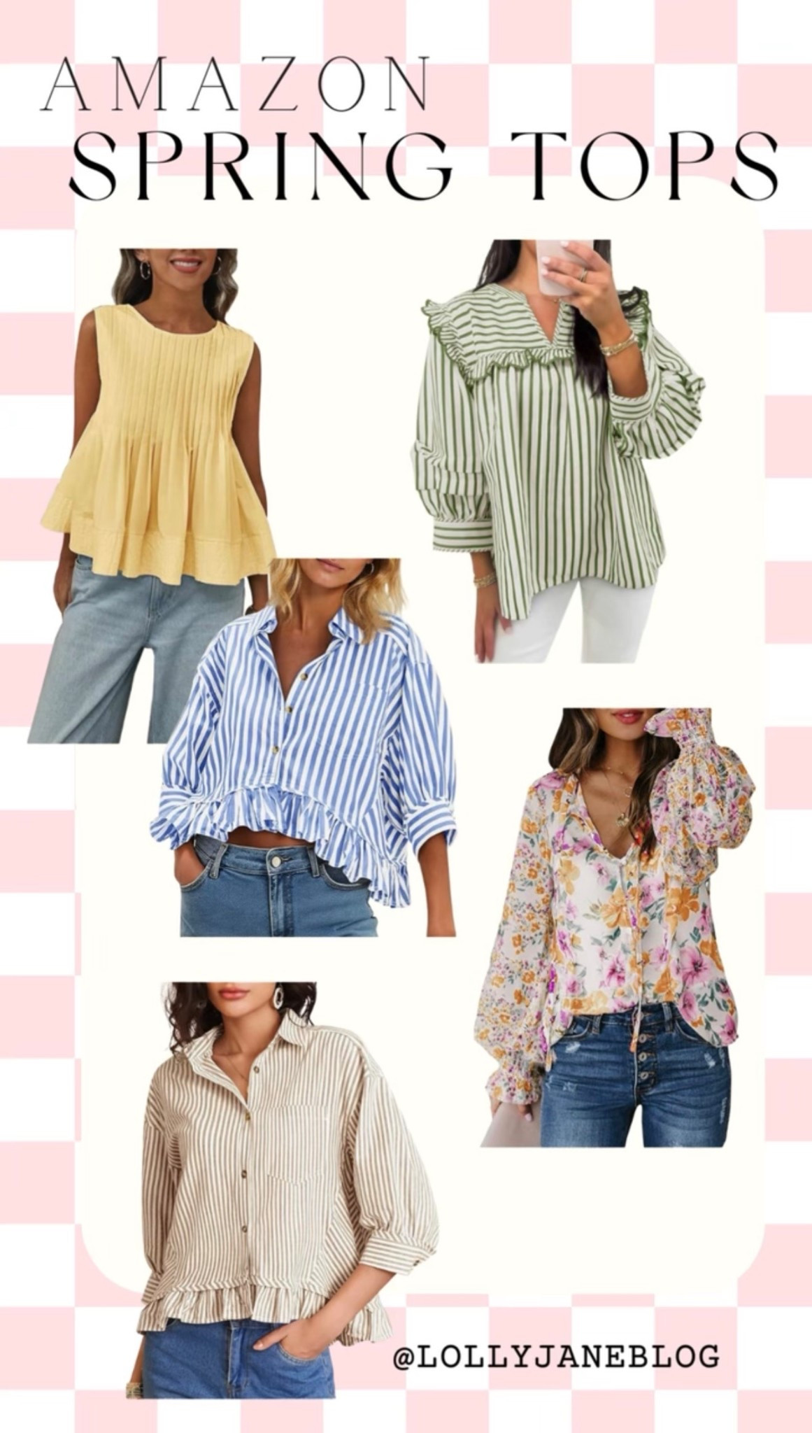 The perfect Amazon spring tops! 💐✨💕

#LTKValentine #LTKmomlife #LTKSeasonal