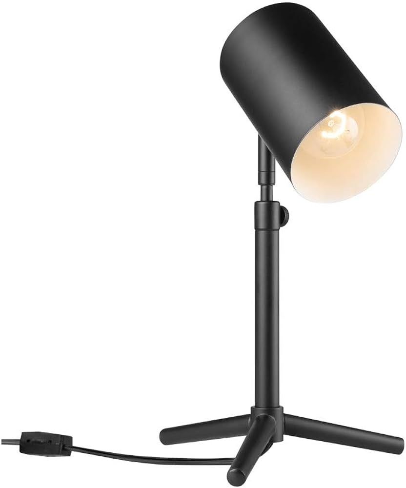 Globe Electric 52899 Pratt Desk Lamp, 18 in 1-Light, Matte Black Tripod Base | Amazon (CA)