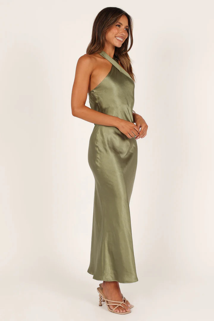 Grasie Midi Dress - Olive | Petal & Pup (US)