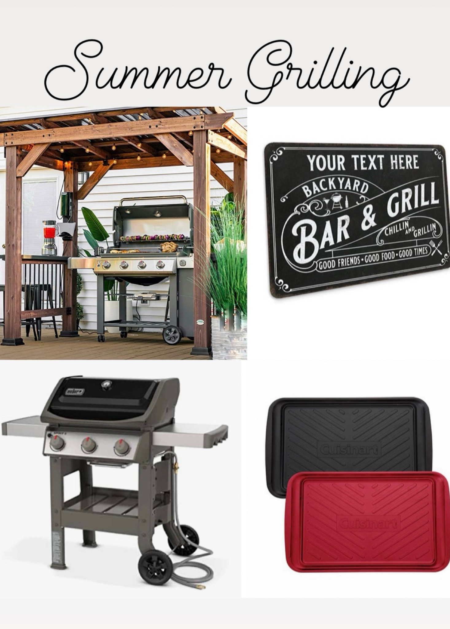 Summer entertaining, gas grill, grill gazebo, patio decor 

#LTKhome #LTKSeasonal #LTKfamily
