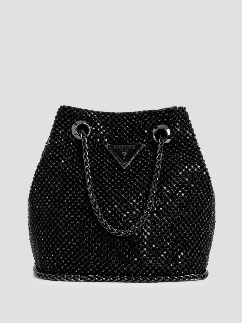 Zalina Rhinestone Pouch | GUESS® Official Website | Guess (US)