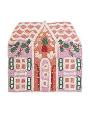 Beaded Gingerbread House Placemat | TJ Maxx