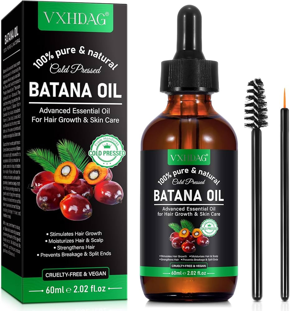 Batana Oil - 100% Pure & Natural from Honduras for Hair Growth, Eliminates Split Ends, Enhances R... | Amazon (US)