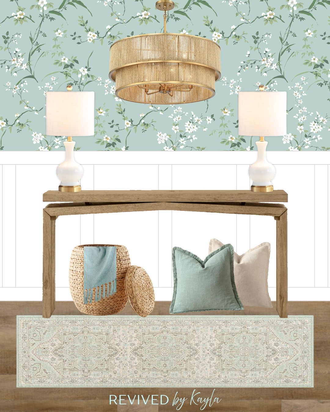 Light blue floral entryway decor mood board ✨

#homedecor #entryway #homeinspo #home #homedesign #roomdesign #interiordesign #homedecorinspo #furniture 

#LTKFindsUnder100 #LTKHome #LTKFindsUnder50