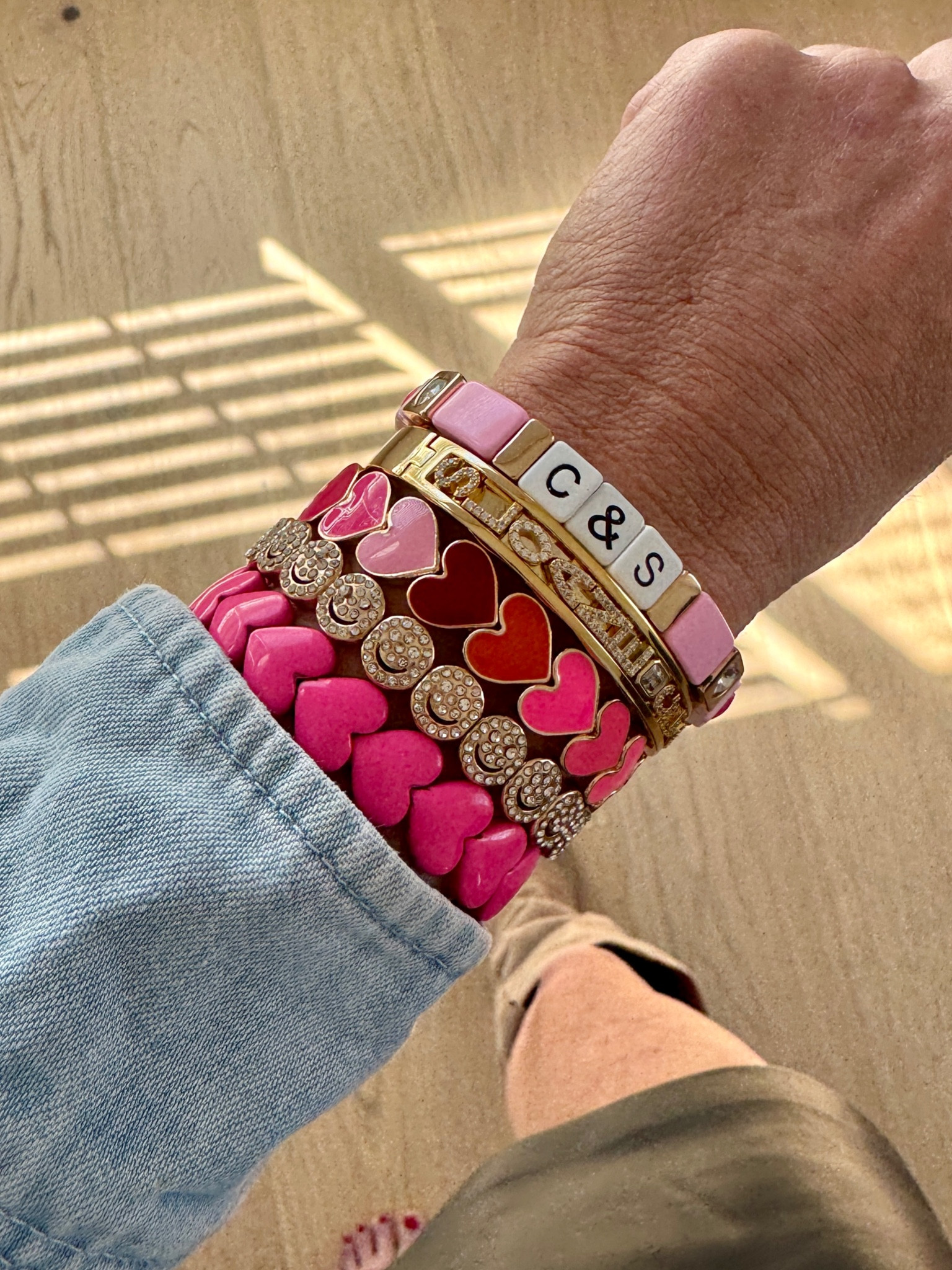 New Pink stack 

#LTKdayinmylife #LTKValentine #LTKmomlife