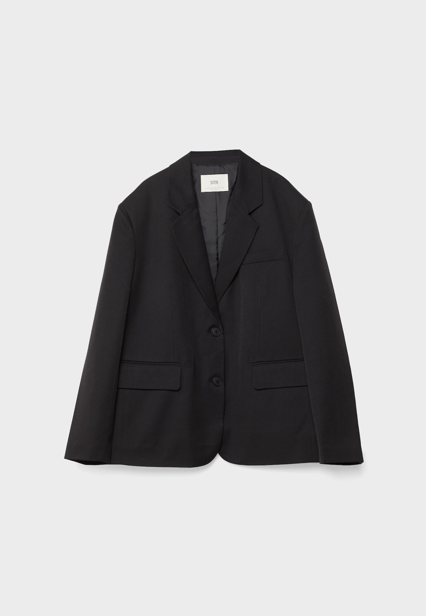 Blazer oversize - Blazers femme | Stradivarius France | Stradivarius (FR)