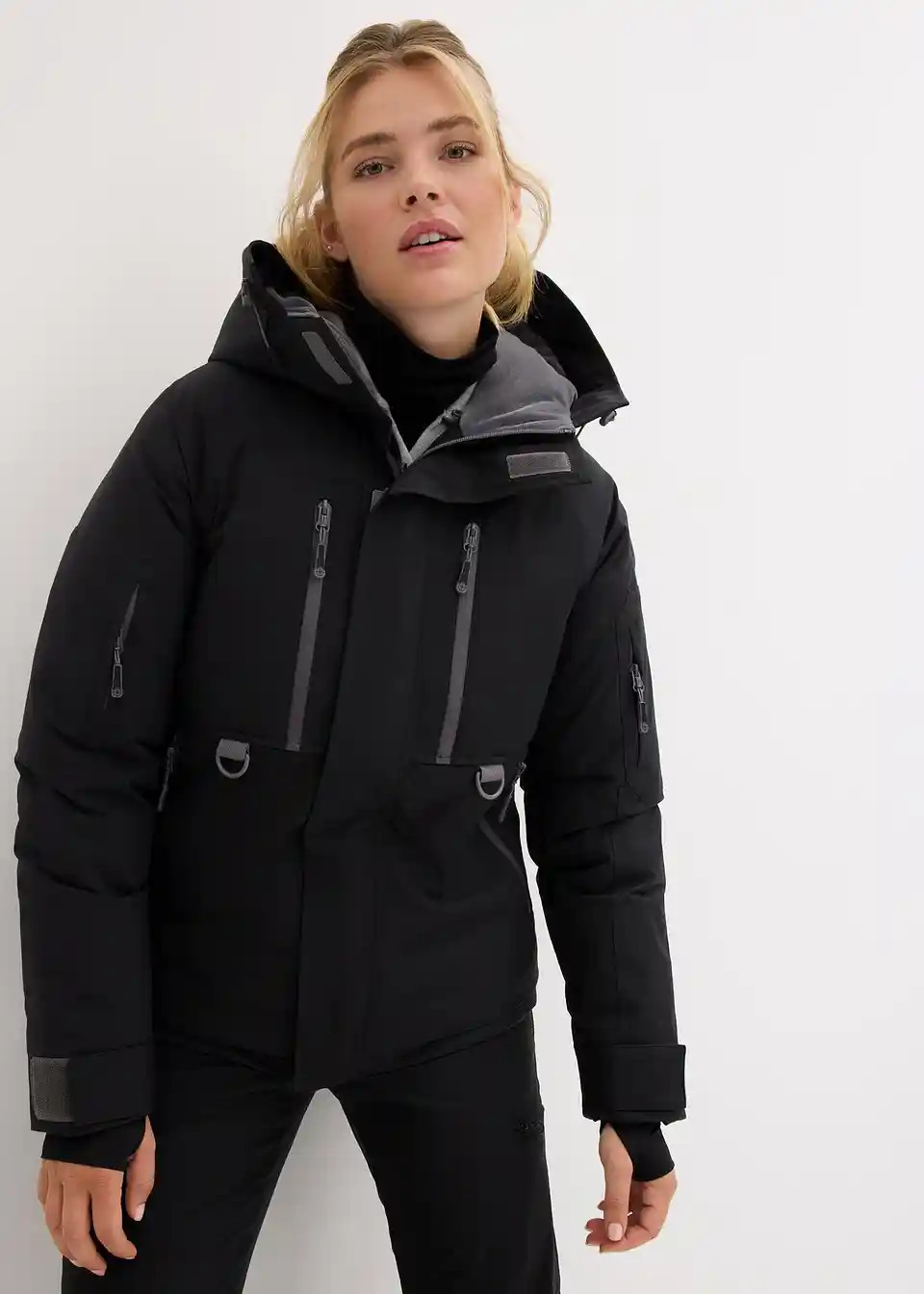 wasserdichte Ski-Jacke mit Schneefang | Bonprix DE