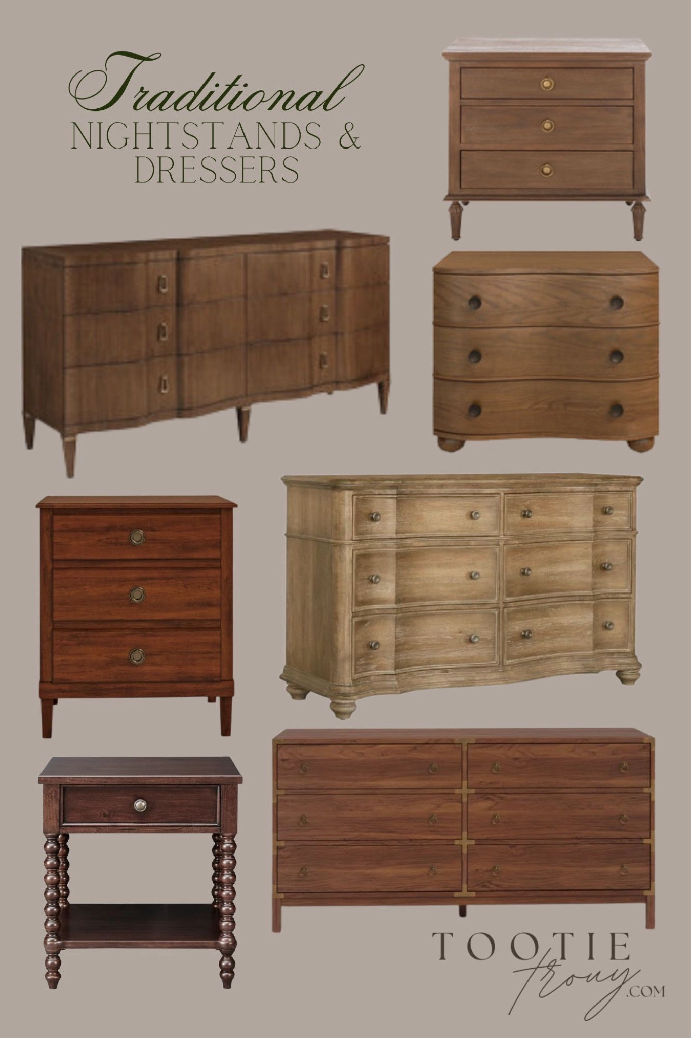 Traditional case pieces such as nightstands and dressers never go out of style. Here are several options to get a refined look with new pieces.

#LTKHome