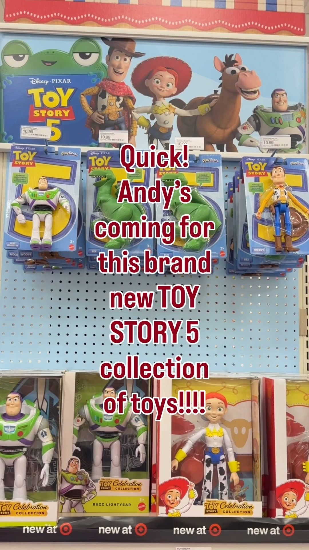 How cute is this new Toy Story 5 collection!!!! 

The woody & Buzz toys “talk” to each other during Alive mode! 

Toy Story 5
Toy Story
Target toys
Target must haves
Toy Story 5 toys 
Disney toys
Disney family

#LTKmomlife #LTKKids #LTKSeasonal