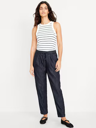 High-Waisted Billie Straight Trouser | Old Navy | Old Navy (US)