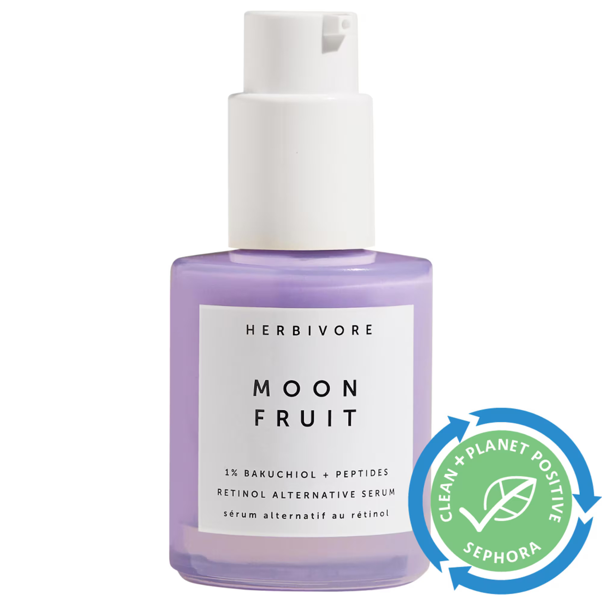 Herbivore Moon Fruit 1% Bakuchiol + Peptides Retinol Alternative Serum 1 / 30 | Sephora (CA)