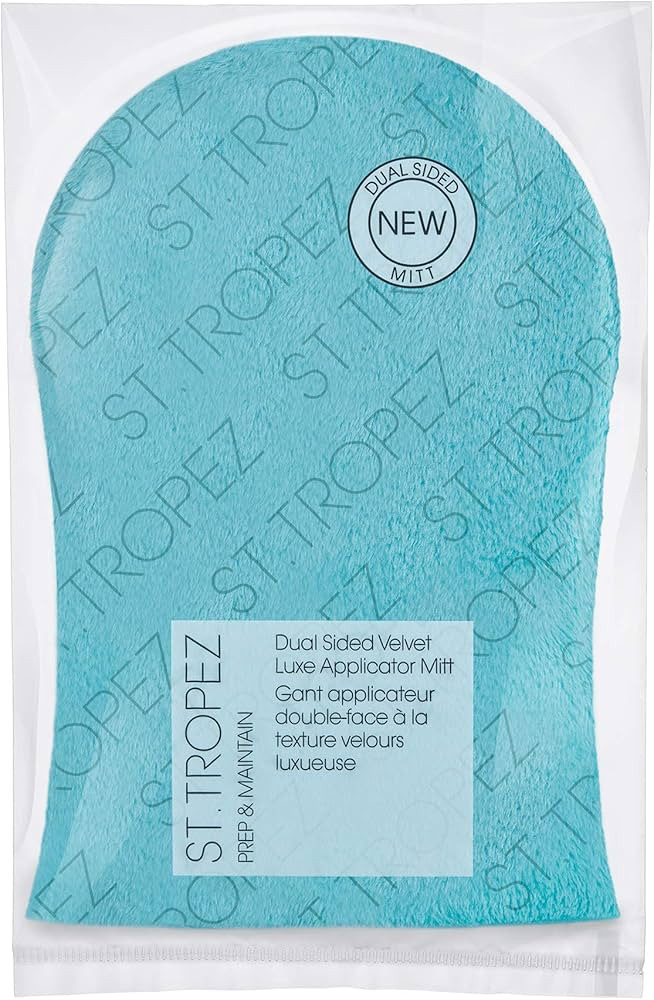 St.Tropez Double-Sided Luxe Velvet Applicator Mitt, Soft Self Tanning Mitt for a Flawless Finish,... | Amazon (US)