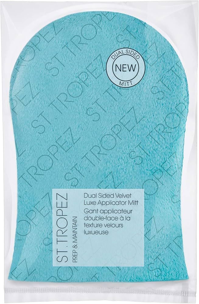 St.Tropez Double-Sided Luxe Velvet Applicator Mitt, Soft Self Tanning Mitt for a Flawless Finish,... | Amazon (US)
