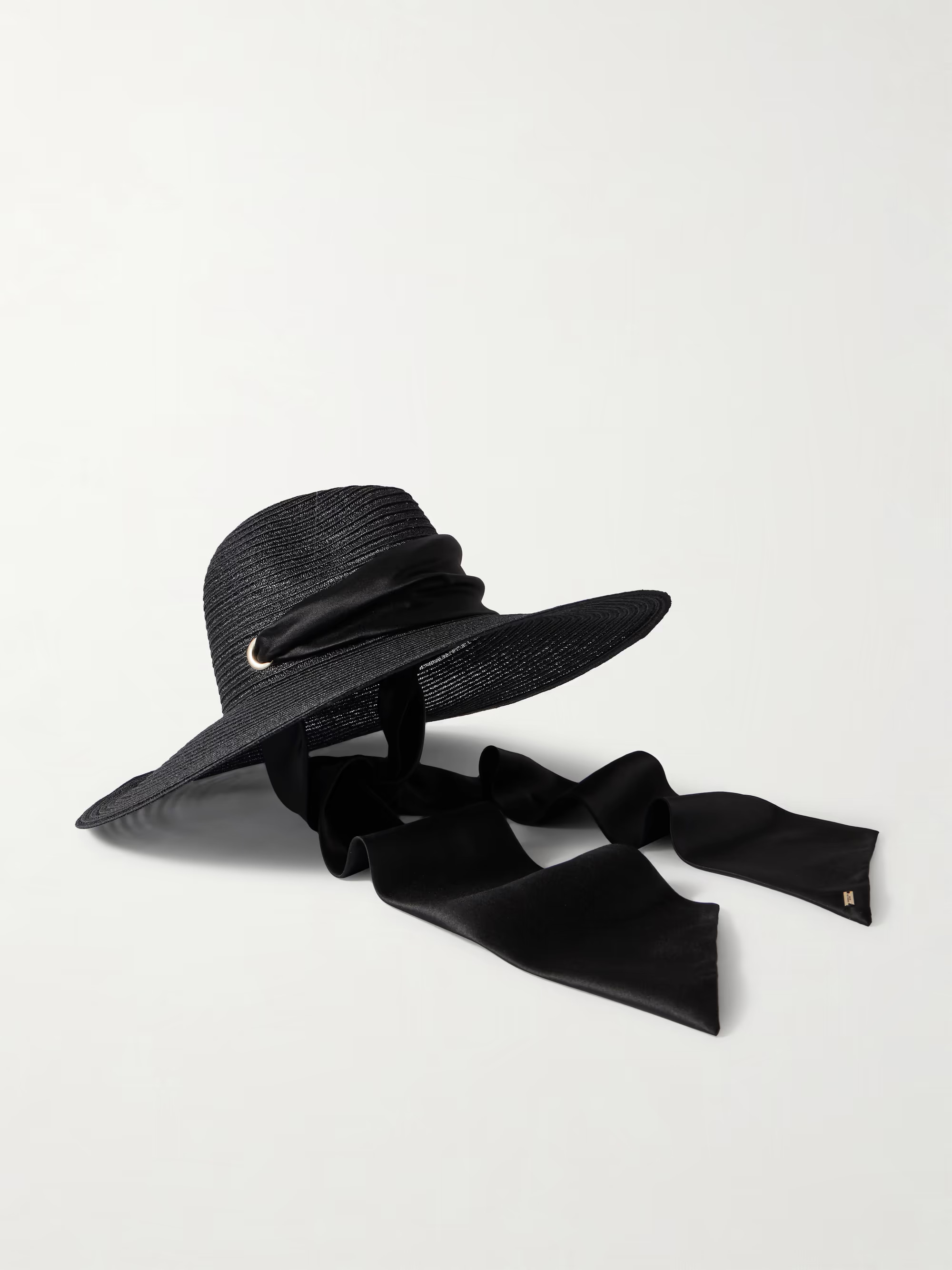 Cassidy grosgrain-trimmed hemp sunhat | NET-A-PORTER (US)