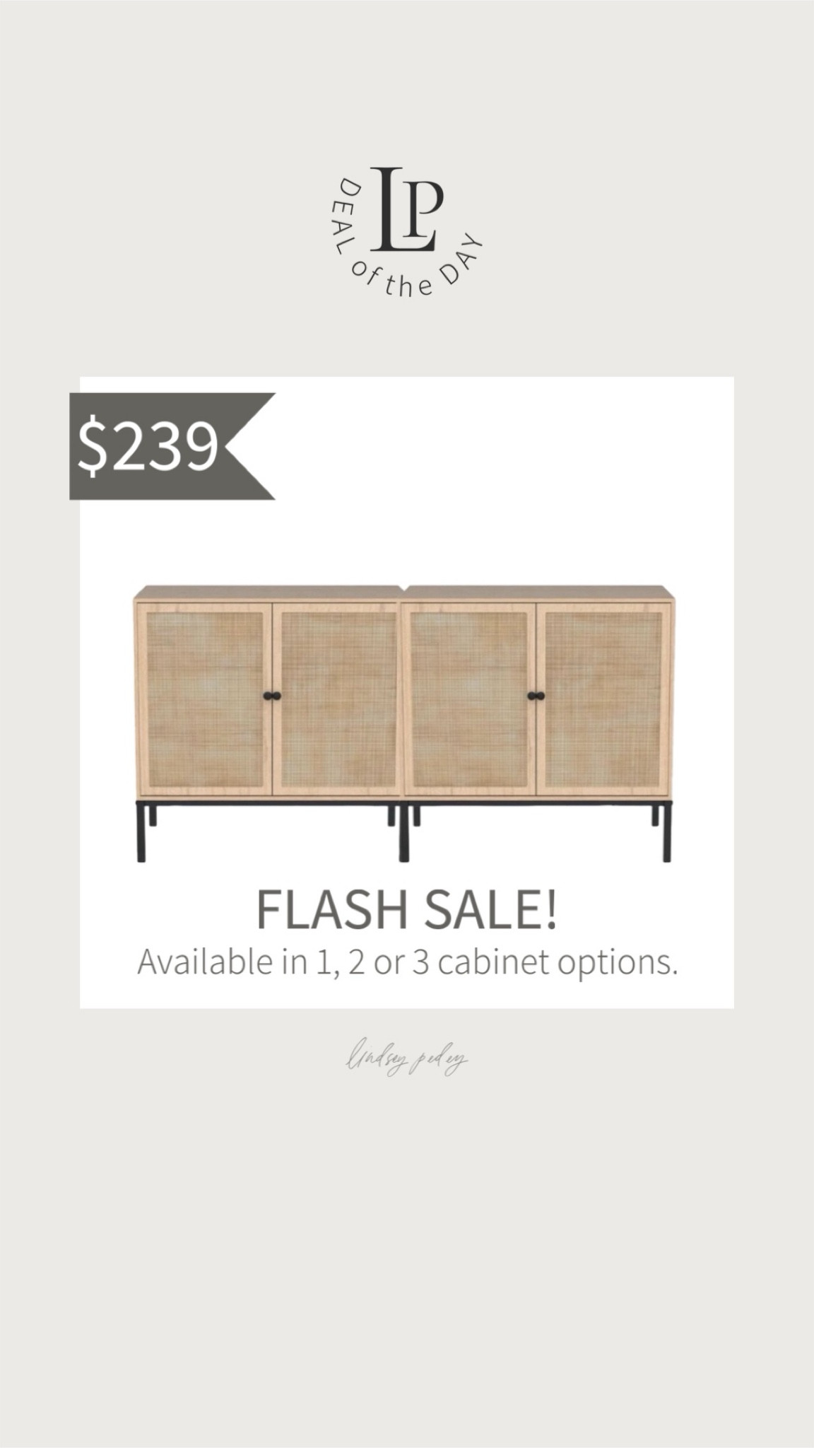 Isobel Storage Console Dupe
