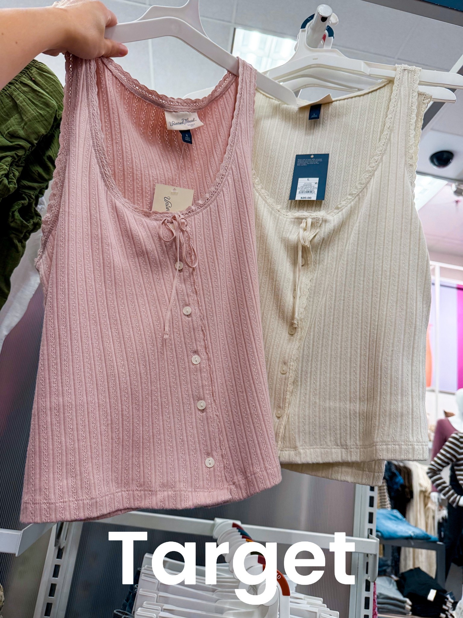 Love these new dainty tanks! @Target 

#LTKgrwm #LTKmomlife #LTKootd