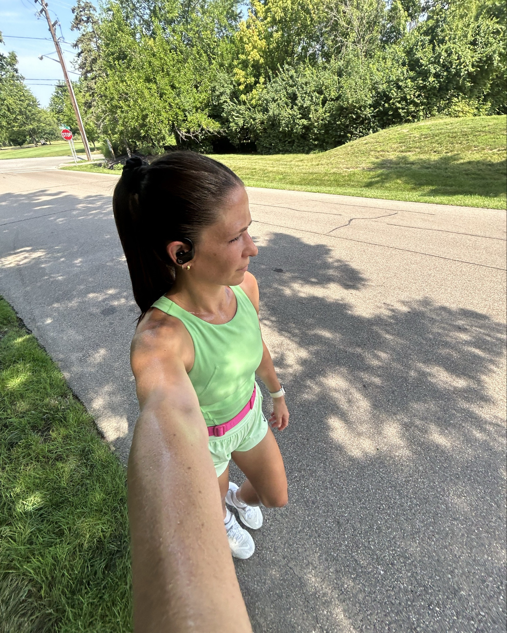 All green running fit 💚

#LTKStyleTip #LTKActive #LTKSeasonal