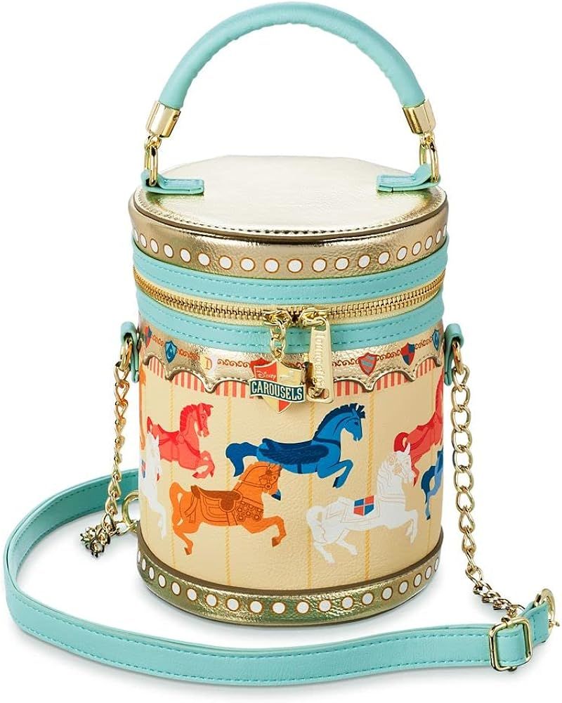 Loungefly Disney Parks King Arthur Carousel Crossbody Purse Bag | Amazon (US)