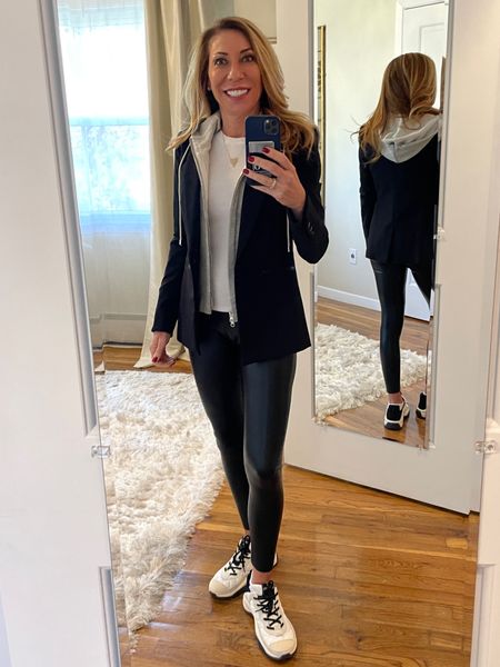 Casual Chic!
A pair of faux leather leggings, styled with a great blazer and a fabulous pair of sneakers... Accessorize and you’re good to go.
A casual, chic, everyday look that can take you anywhere!

Leggings - @commando
Blazer/Dickey - @veronicabeard
Sneakers - @chanelofficial

FYI, I love both Spanx and Commando faux leather leggings, however, if you’re looking for a more ‘leather-like’ pair, go for the Commando.

#fauxleather #fauxleatherleggings #casualchic #casualchicstyle #sneakergame #blazerstyle #stylemyway #casualelegance #oufitideas #fauxleatherpants #elegantstyle #fashionover50 #styleover50 #whatiwore #wearthisnext #over50fashion #fitover50 #stylegoals #momentsofchic #midlifeinstyle #lookoftheday #mystylediary #ltkstyle #mystyletoday #styleideas #styleideasdaily #midlifestyle #over50style #over50styleblogger #doseofstyle

#LTKstyletip #LTKFind #LTKtravel