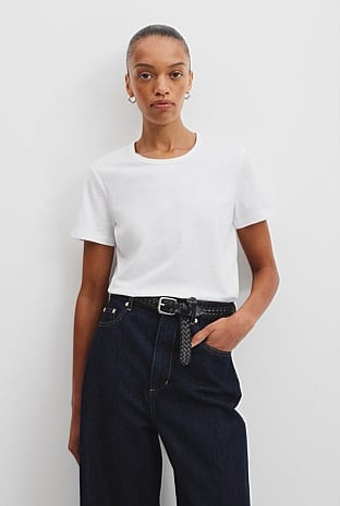 Australian Cotton Slub Short Sleeve T-Shirt | Country Road