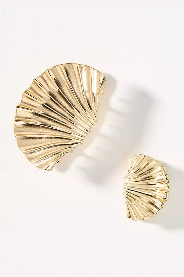 Shell Hair Claw Clips, Set of 2, Anthropologie Summer Outfit, Beach Hair Accessories  | Anthropologie (US)