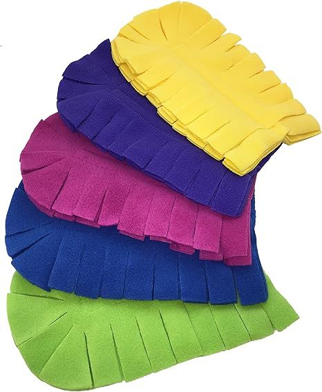 Xanitize Fleece Refills for Swiffer Hand Duster - Reusable, Dry Duster - 5-Pack Rainbow (Jewel) | Amazon (US)
