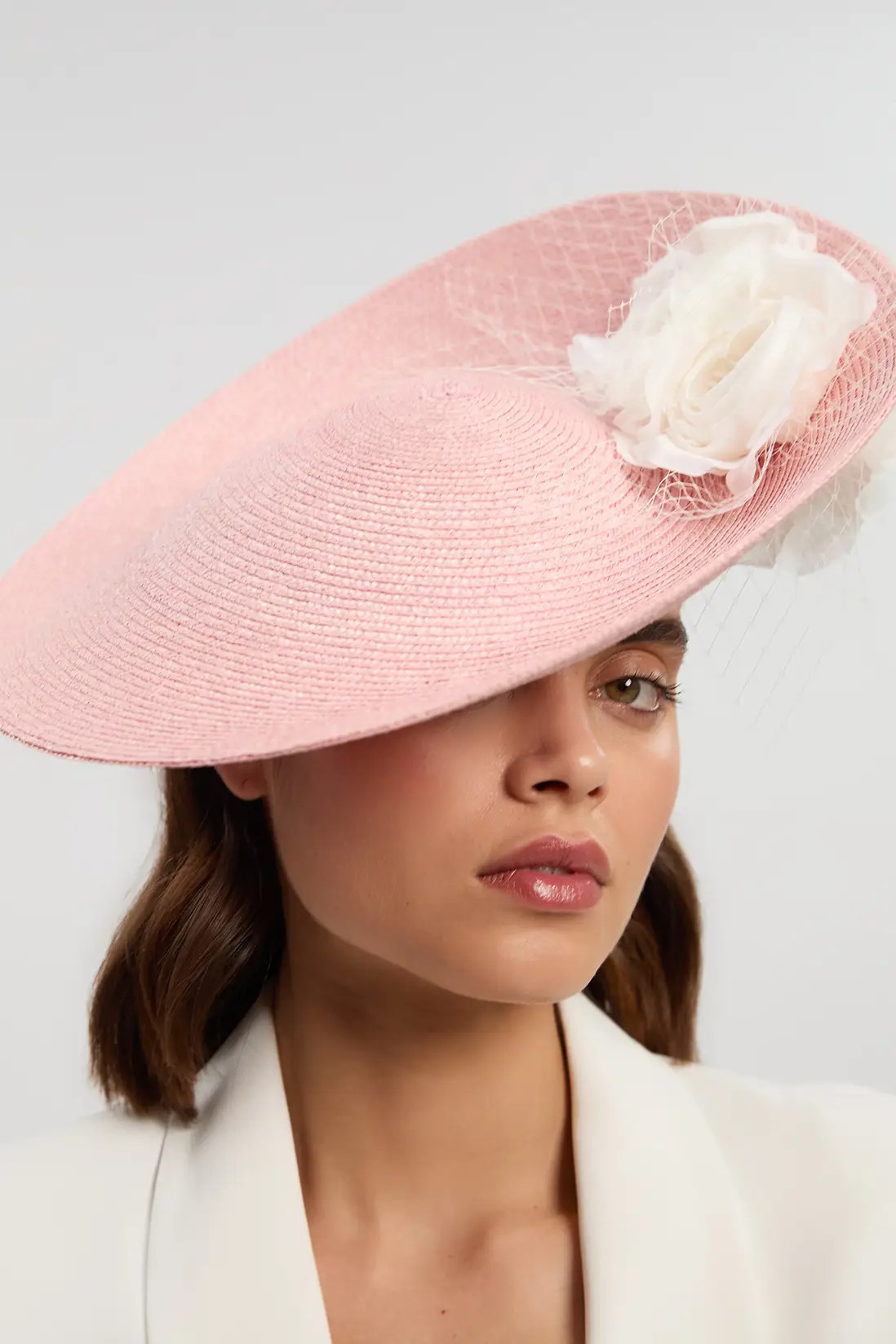 Asymmetric Flower Detail Fascinator | Karen Millen