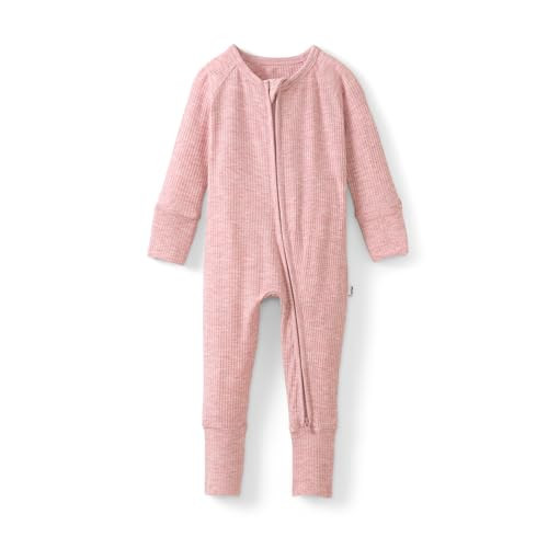 Little Sleepies Pajamas for Baby Boys & Girls, Viscose from Bamboo Baby Pajamas, Snug Sleeper, Toddler PJs, 2-Way Zipper, Heather Mauve, 2T | Amazon (US)