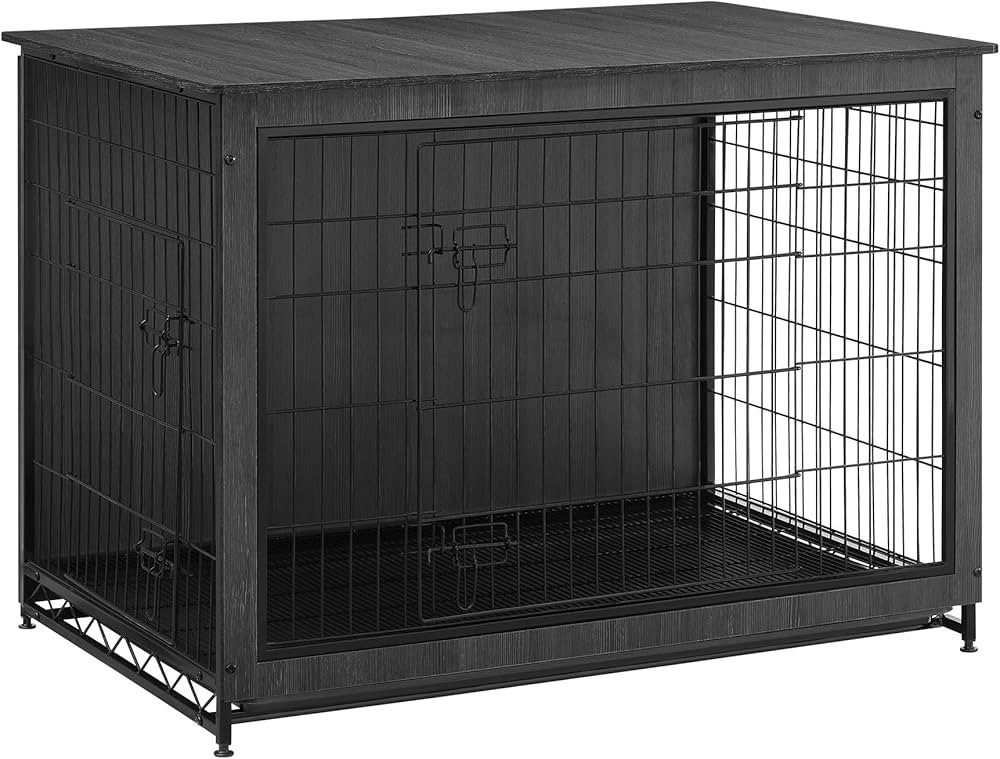 Feandrea Dog Crate Furniture, 44.1" Side End Table, Modern Kennel for Dogs Indoor up to 80 lb, He... | Amazon (US)